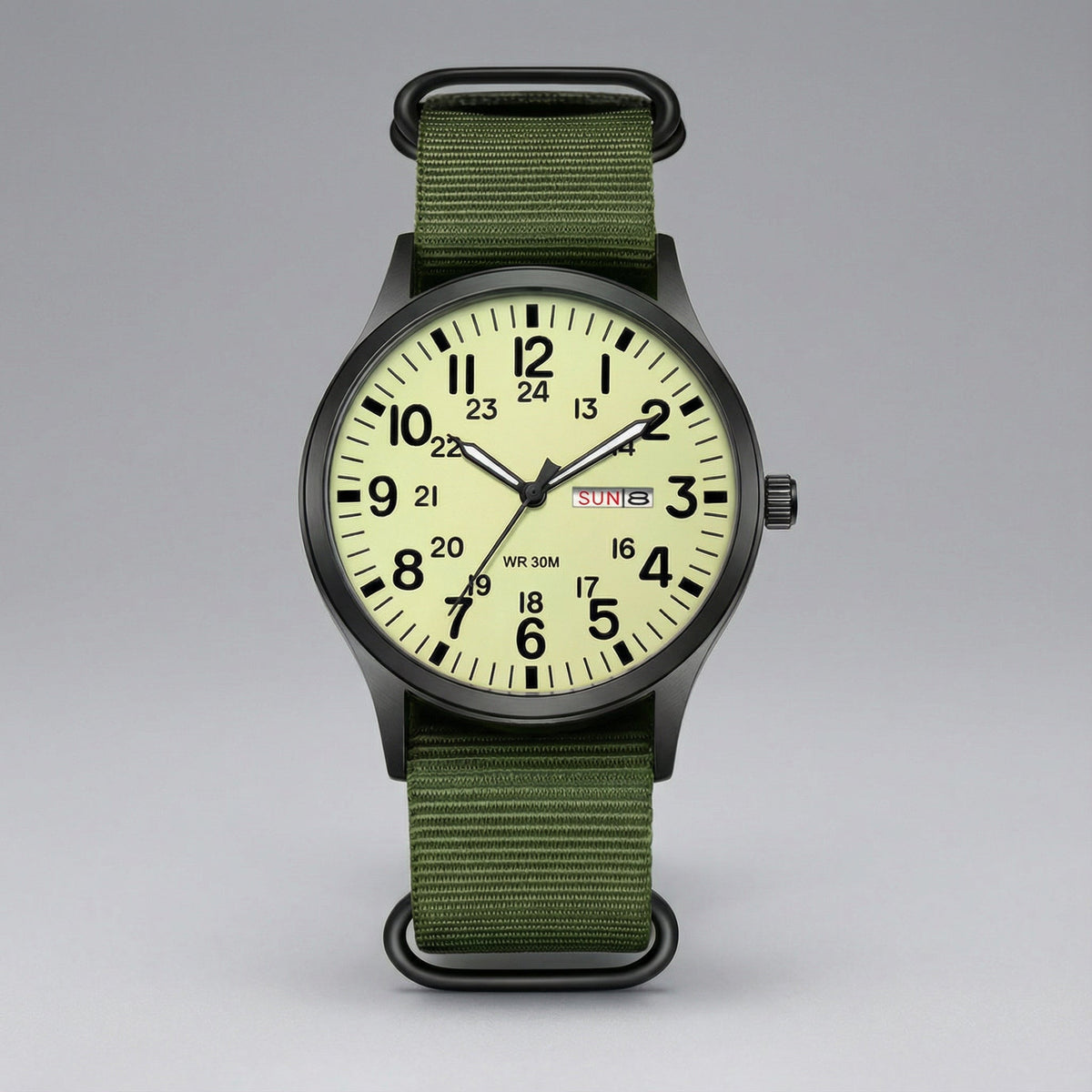 Outdoor Herenhorloge – 100m Waterdicht, Saffierglas & Quartz Uurwerk