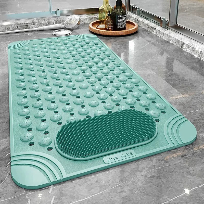 Antislip Badmat voor Badkuip | Veiligheid voor Ouderen en Kinderen | Sneldrogende Rubberen Mat voor Badkamer Vestragear