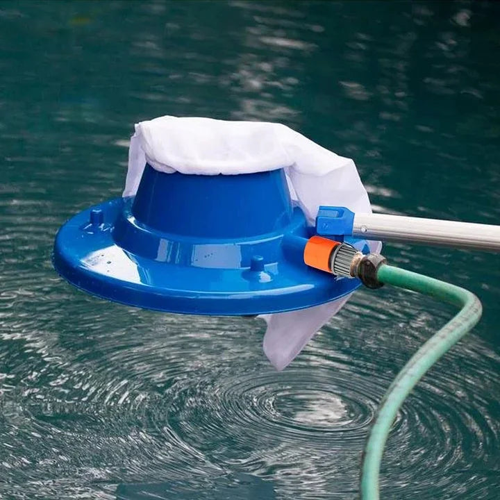 AquaPure Zwembadreiniger – Werkt op Tuinslang, Zonder Chemie of Stroom