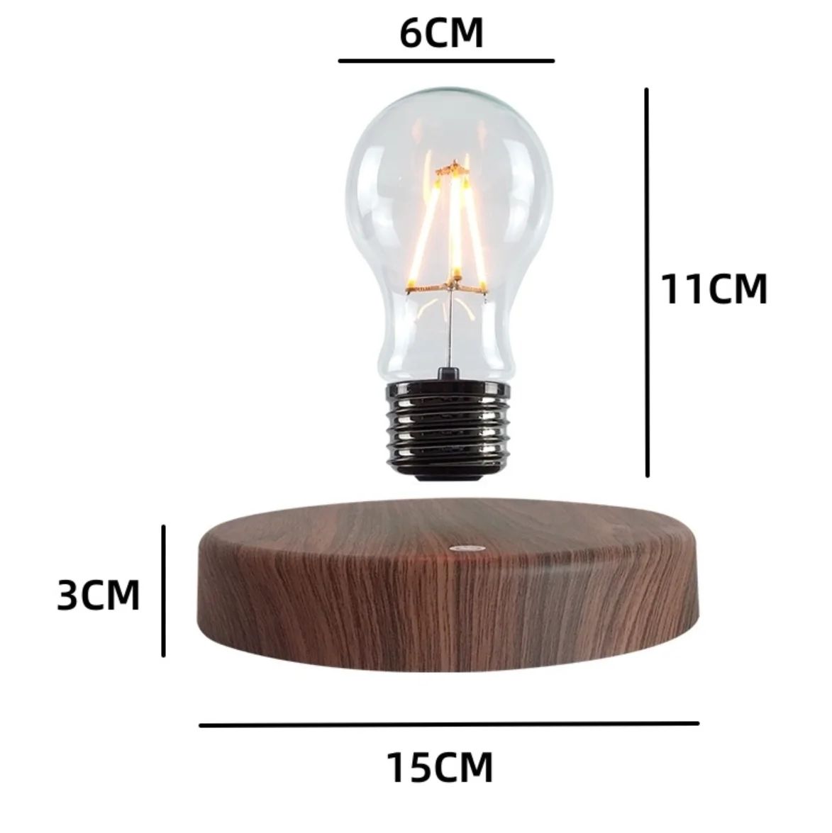 Leviosa Magnetische Levitatie LED Lamp – Dimbaar Design voor Thuis & Kantoor