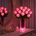 Light-Up Rose Bouquet – Glowing Artificial Flowers That Never Need Water Tevako