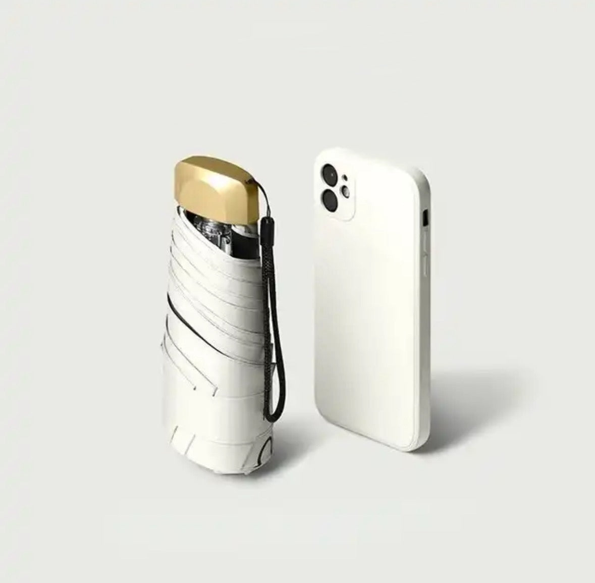 MiniKnirps Paraplu – Ultralichte Opvouwbare Reisparaplu met Windbestendige en UV-Beschermende Coating