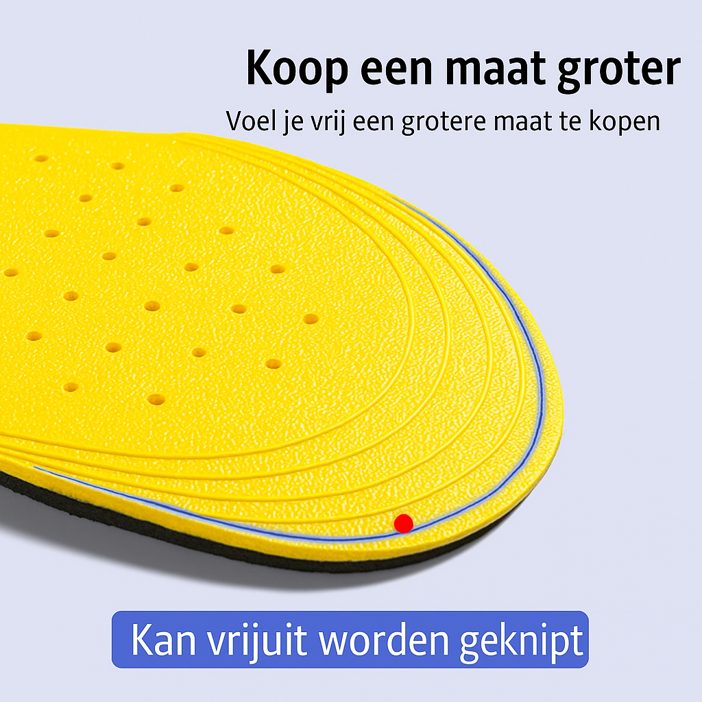 Verhoger Inlegzolen – Onzichtbare Hakverhoging met 3 Hoogtes & Comfort