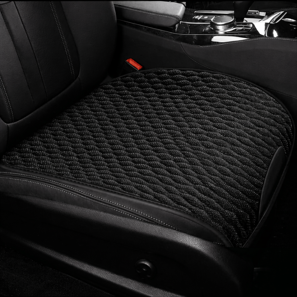 Linnen Autostoelhoes – Ademend, Antislip & Universele Bescherming voor Elke Auto