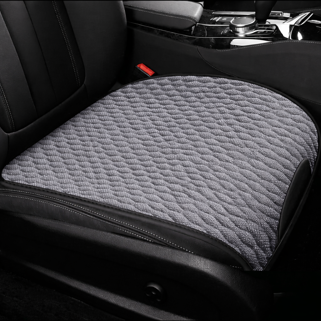 Linnen Autostoelhoes – Ademend, Antislip & Universele Bescherming voor Elke Auto