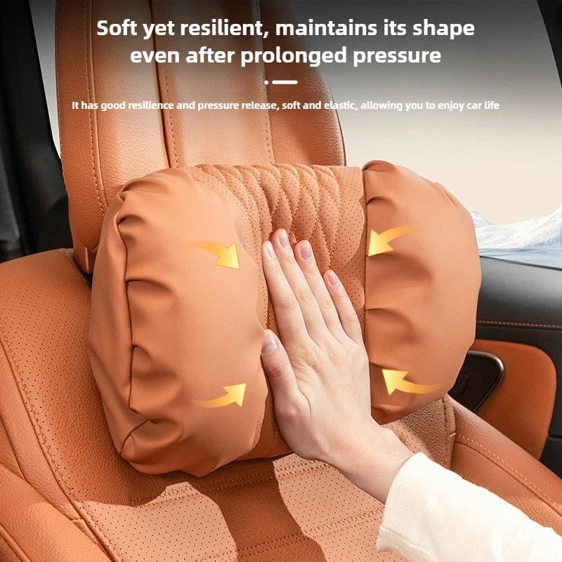 Comfortabele Hoofdsteun en Lendensteun Kussen voor Auto van Nappaleer, Unisex Design 1