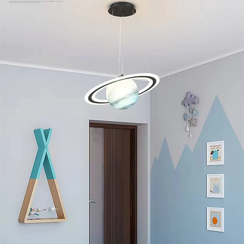 CosmoGlow Hanglamp – Kinderlamp met planeetdesign & energiezuinige LED-verlichting