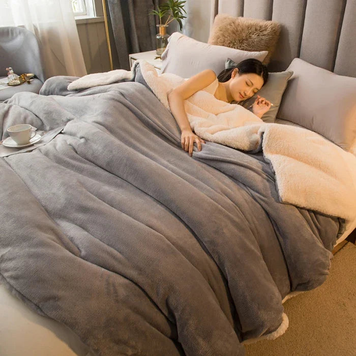 Dubbelzijdige Luxe Deken Extra Zacht | Warm & Pluche Binnenkant