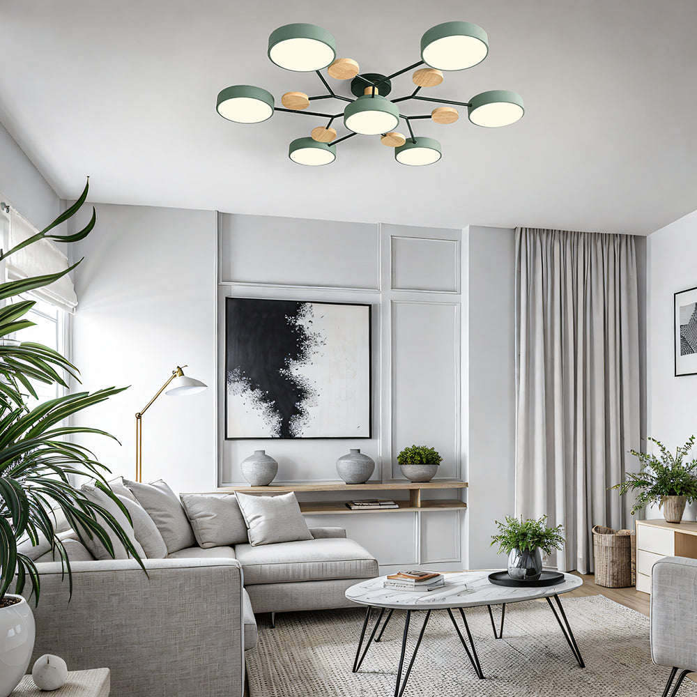 Plafondlamp LED – Modern Rond Design met Keuze uit Lichtkleur & Maten