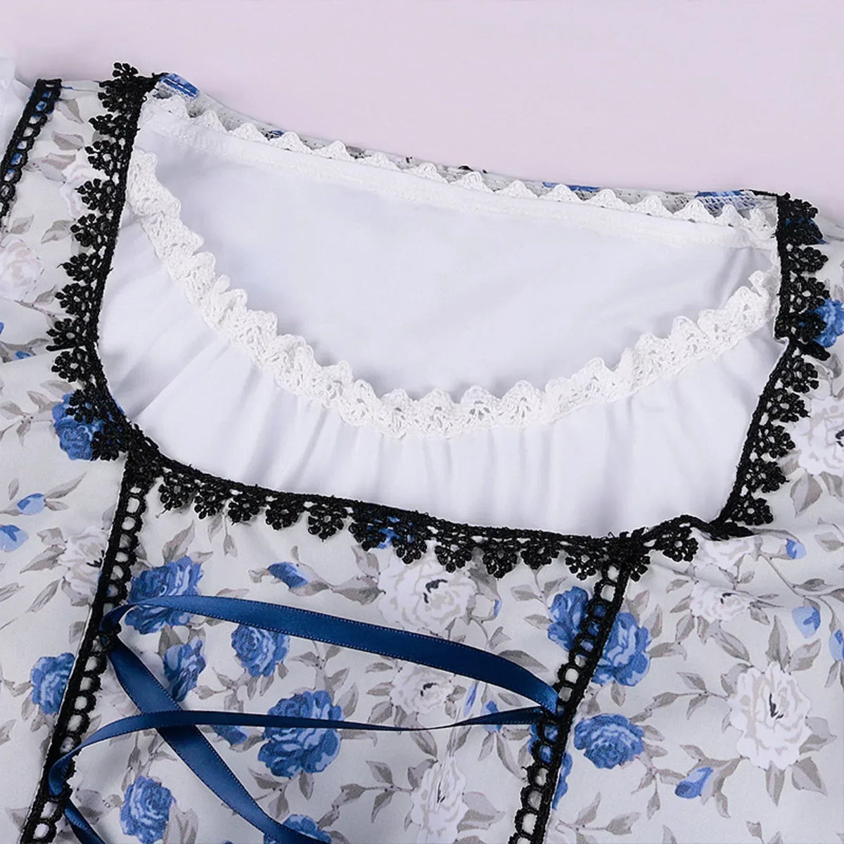 AlpenLiebe – Katoenen Midi-Dirndl met Schort – Elegant & Traditioneel