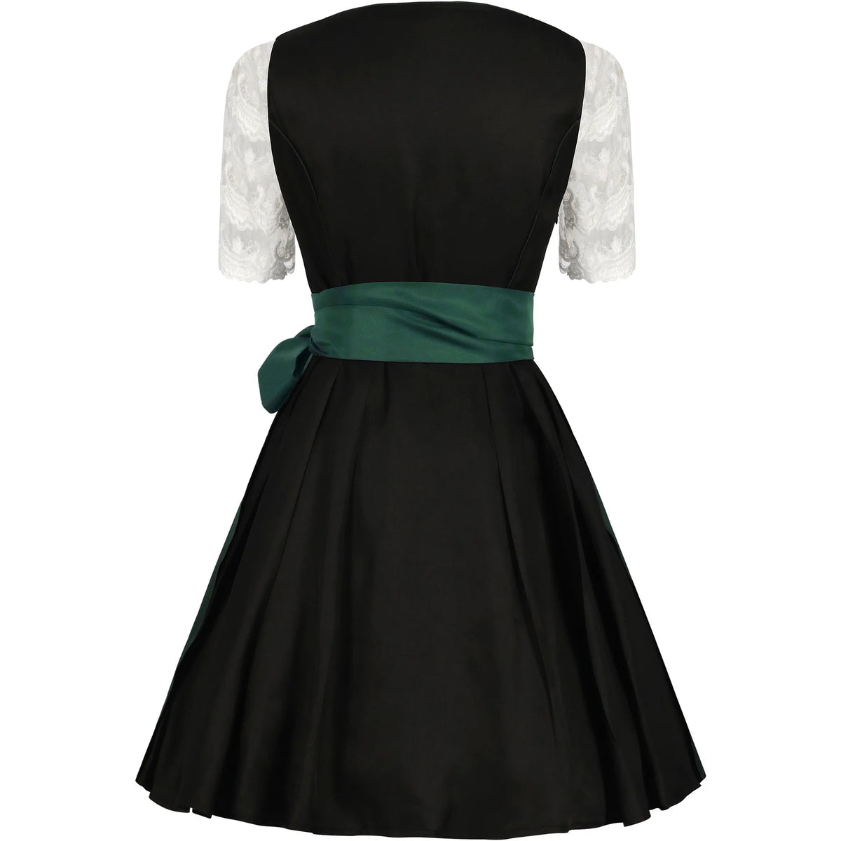 AlpenGruß – Traditioneel Dames Dirndl Groen/Zwart – Stijlvol Oktoberfest