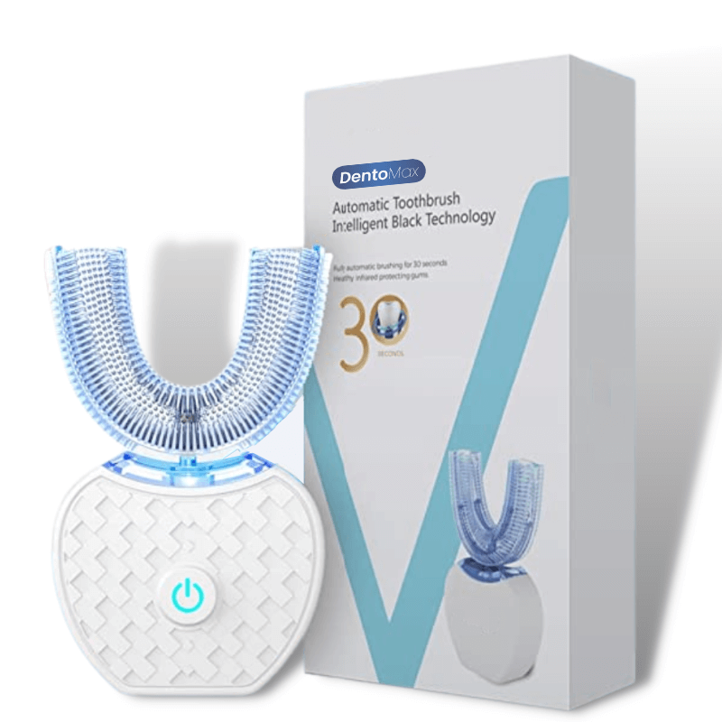 Lustra U-Vormige Elektrische Tandenborstel – Ultrasoon, Handsfree & Grondige Reiniging in 30 Sec