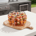 AIRSKEWER – Stainless Steel Grill for Air Fryer with Skewer Holder Vestragear