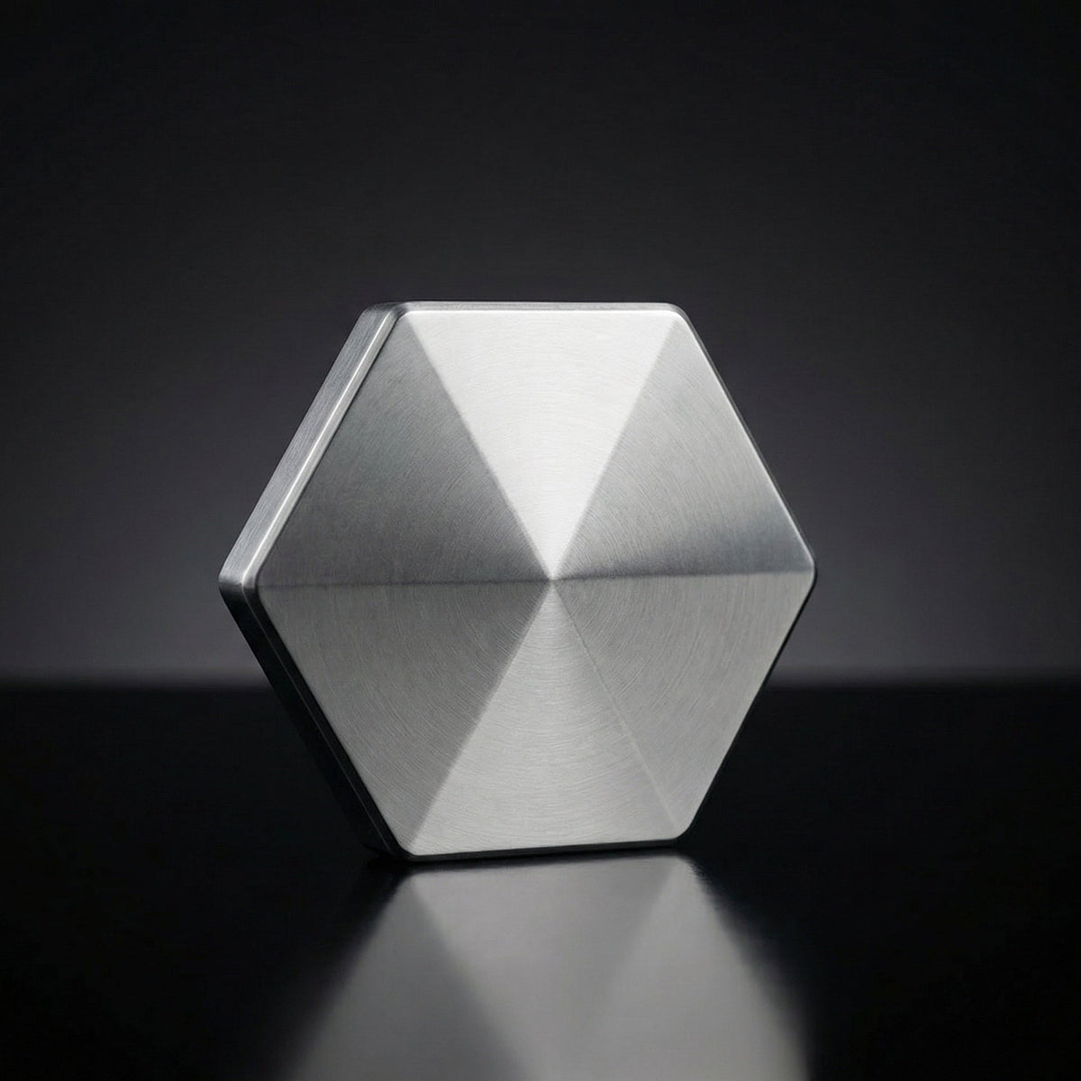 Fidget Flip Speelstuk – Verzwaard Metaal, Soepele Rotatie & Compact Formaat
