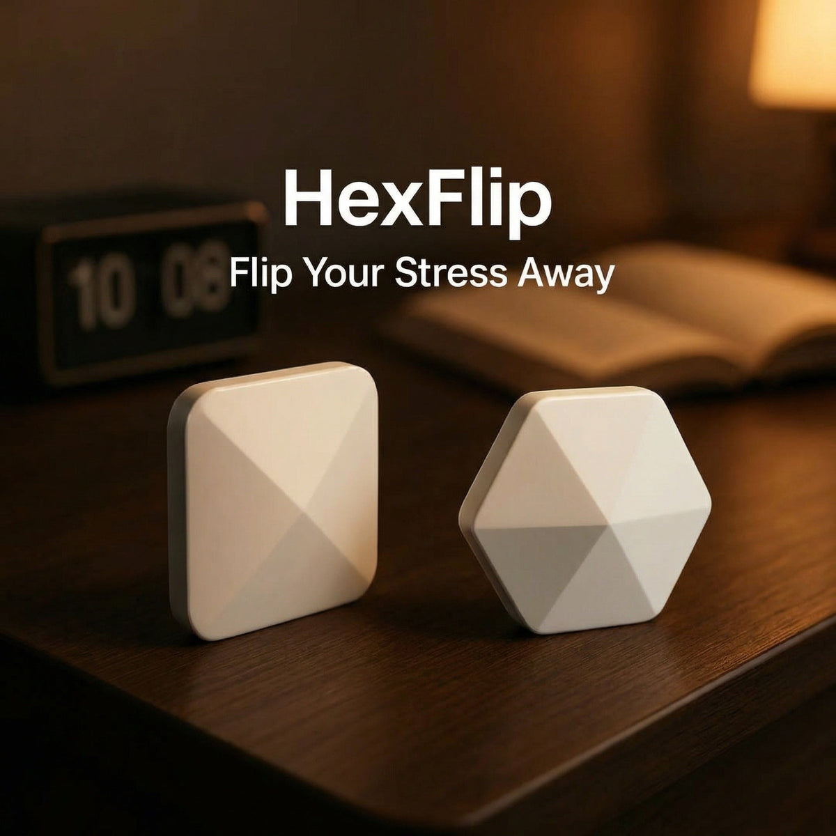 Fidget Flip Speelstuk – Verzwaard Metaal, Soepele Rotatie & Compact Formaat