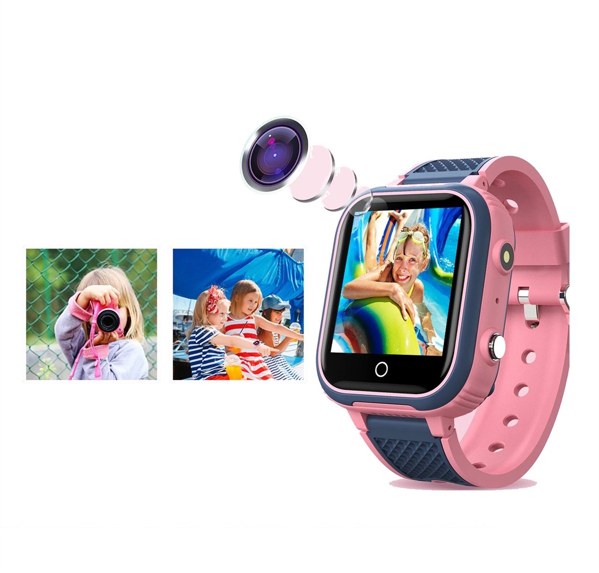 Lona – Kinder smartwatch 4G GPS tracker & telefoon – Waterdicht