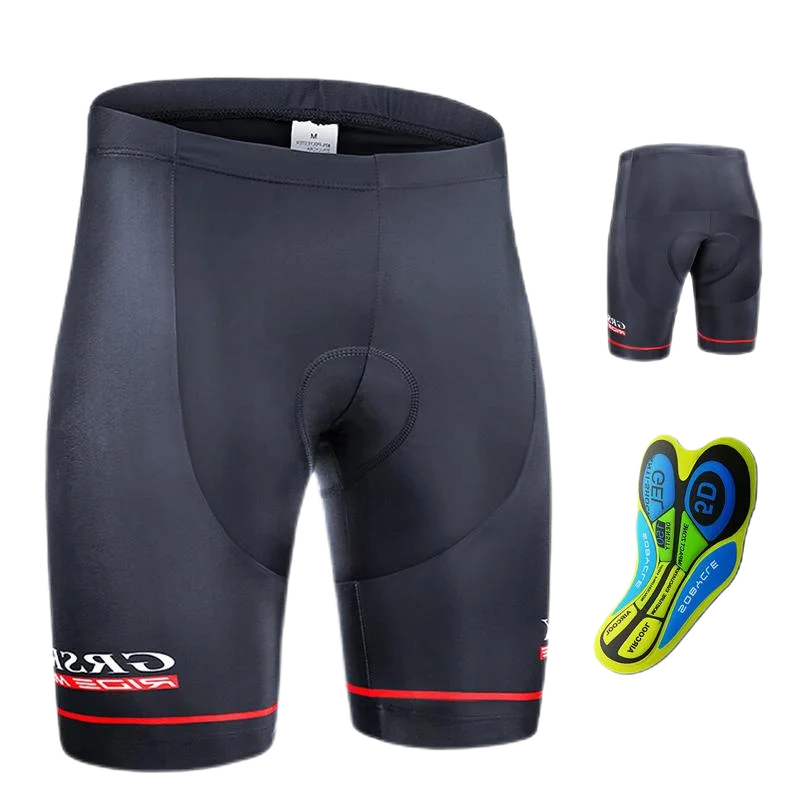 Fietsbroek Heren met 5D Gel Padding voor Mountainbike en Racefiets, Ademend en Reflecterend 6