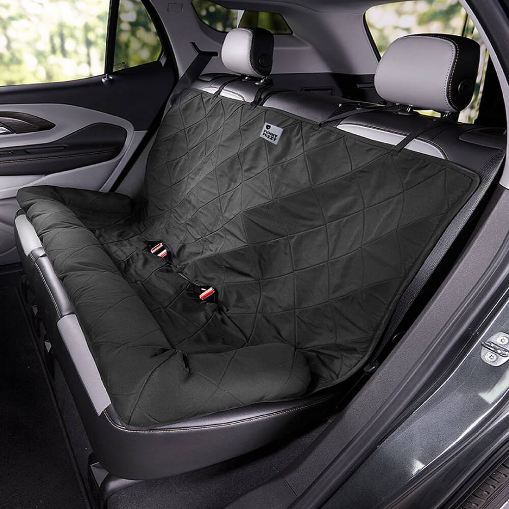 Auto hondenbed – Waterbestendige autostoelhoes met antislip & veiligheidsriem
