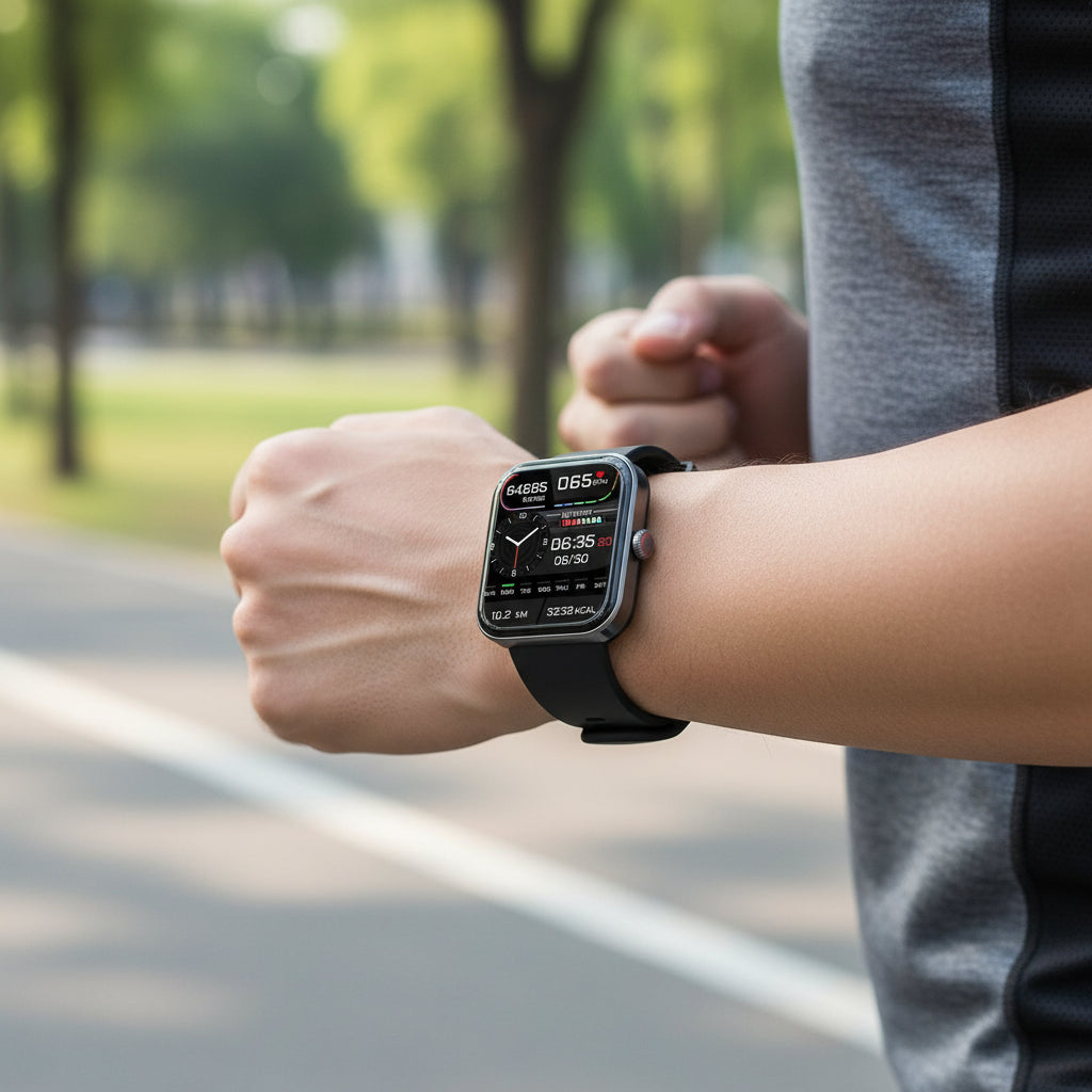 GLUCOWATCH | Blutzuckermessgerät Smartwatch mit Echtzeit-Überwachung | Schmerzfreies Tracking für Ihre Gesundheit 0