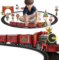 Treinset met Stoom en LED Verlichting – Complete Speelset met 12 Rails Vestragear