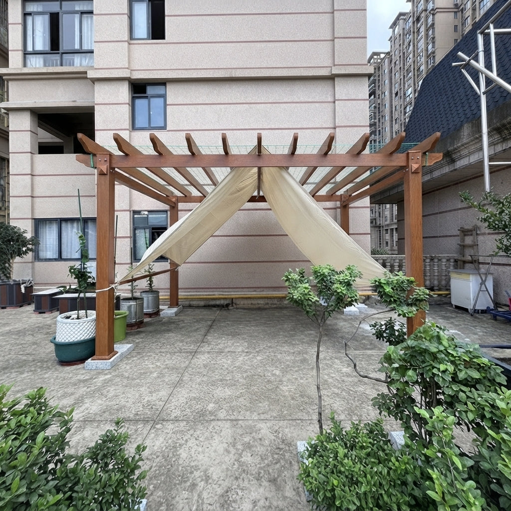Schaduwdoek Waterdicht Rechthoek – UV-bescherming voor Tuin & Terras Vestragear
