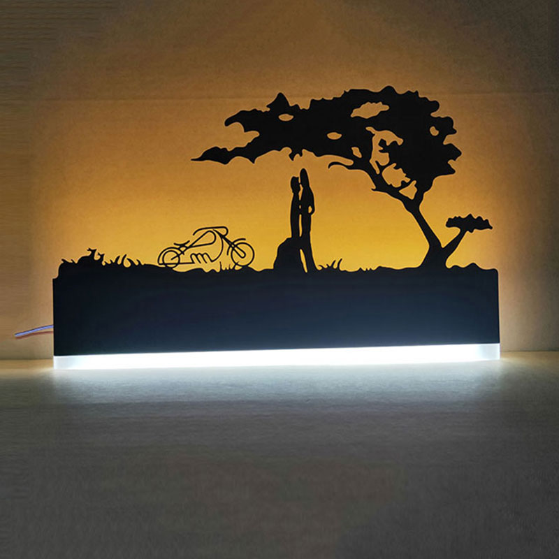 NovaVista LED Wandlamp – Decoratieve Designverlichting met Warm & Koud Lichtopties