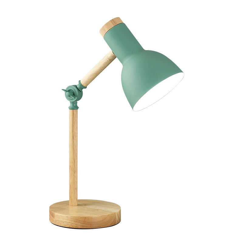 AureNordic Bureaulamp – Houten Basis, Verstelbaar Design & Scandinavische Minimalistische Stijl
