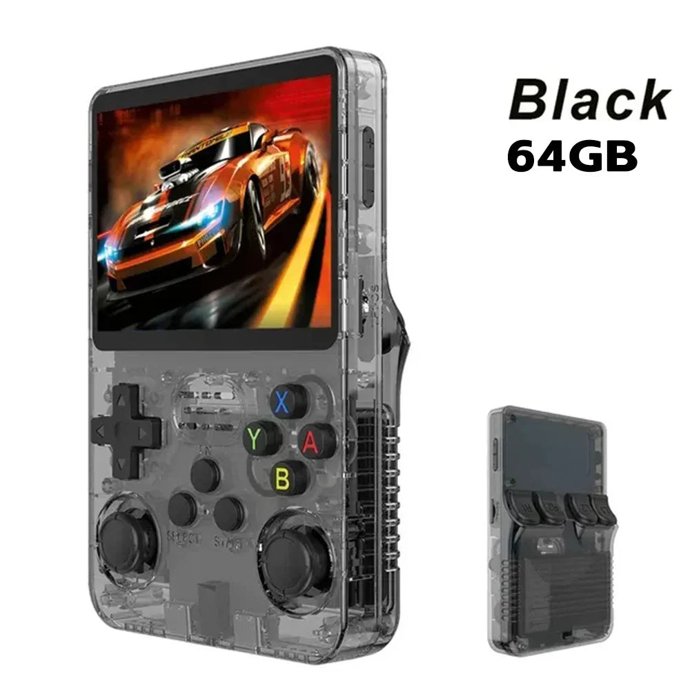 Handheld Retro Game Console – IPS Scherm, Dual Joysticks & 64GB/128GB Keuze