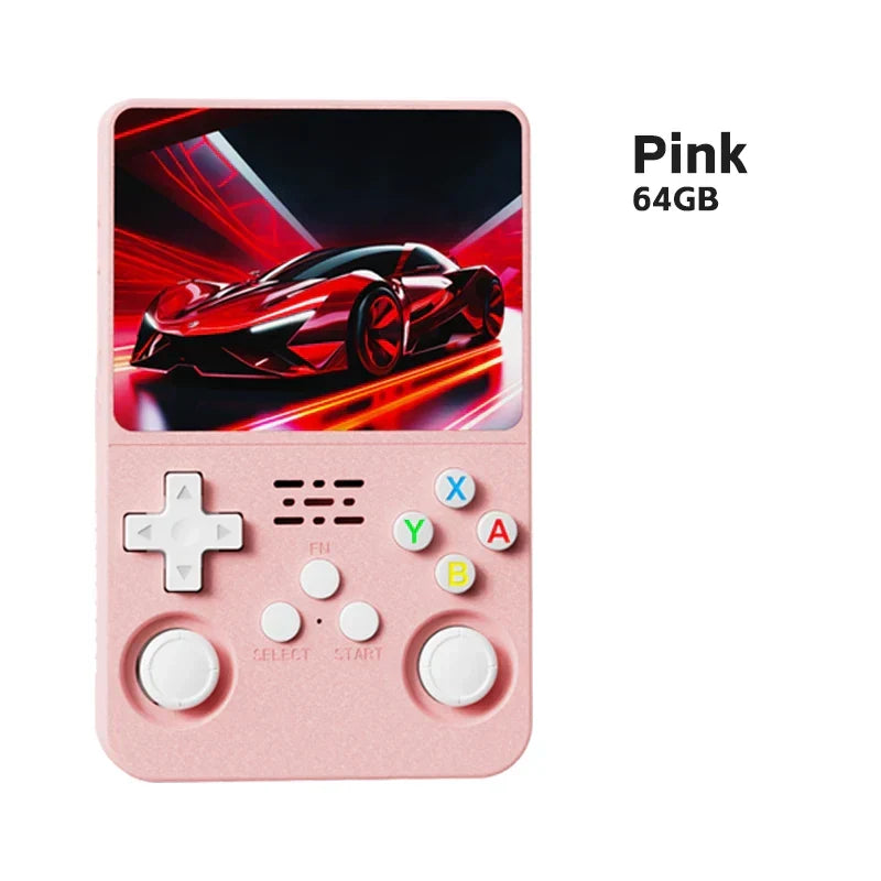 Handheld Retro Game Console – IPS Scherm, Dual Joysticks & 64GB/128GB Keuze