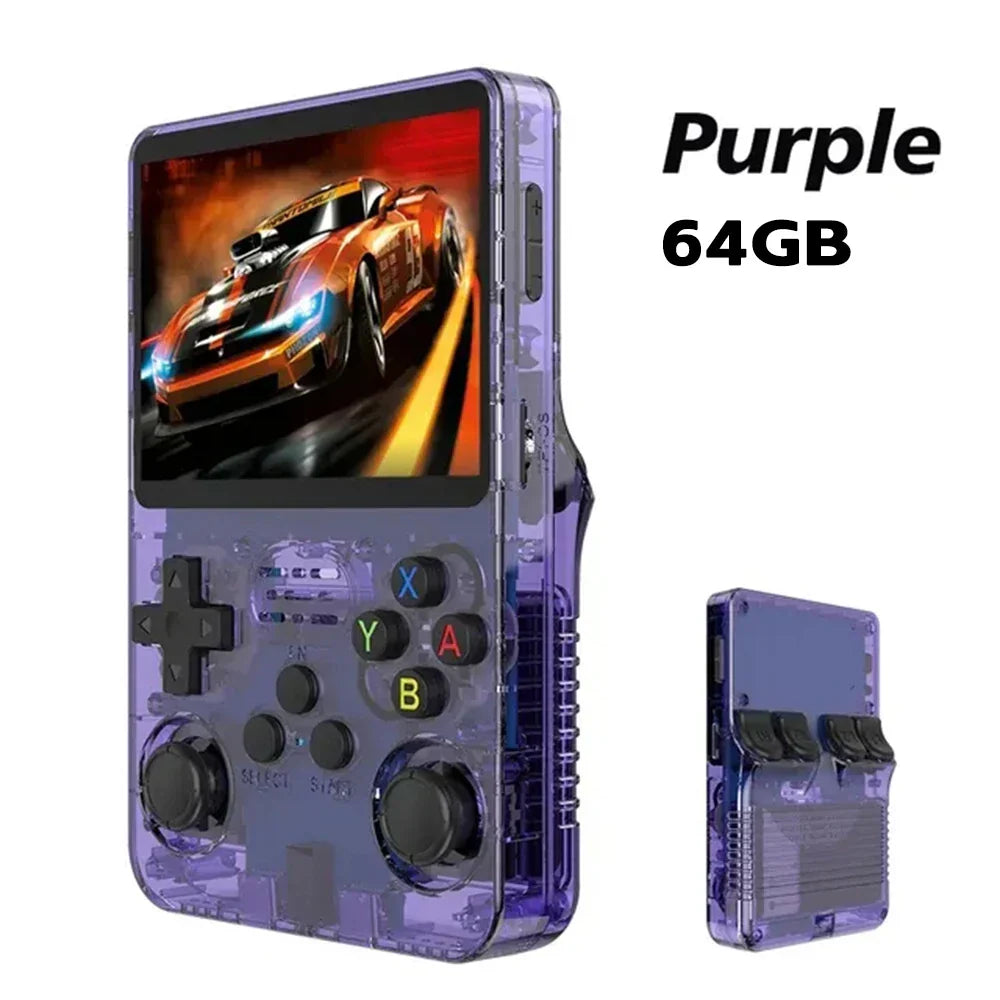 Handheld Retro Game Console – IPS Scherm, Dual Joysticks & 64GB/128GB Keuze