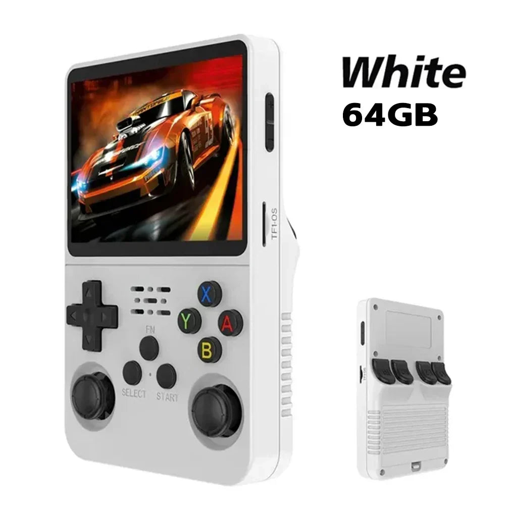 Handheld Retro Game Console – IPS Scherm, Dual Joysticks & 64GB/128GB Keuze