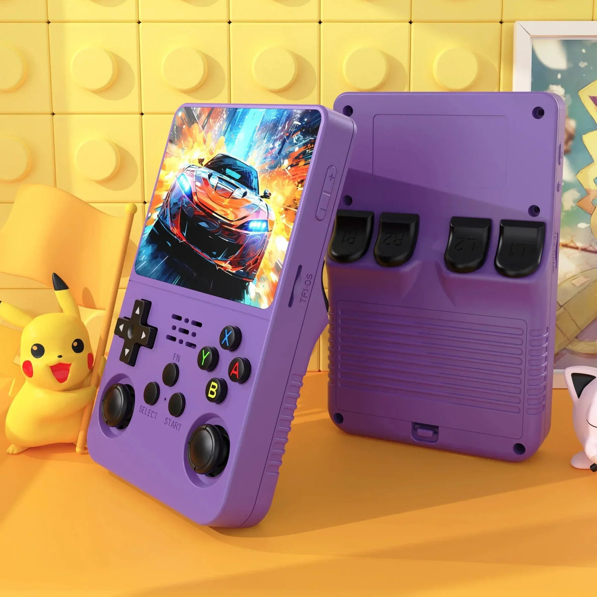 Handheld Retro Game Console – IPS Scherm, Dual Joysticks & 64GB/128GB Keuze