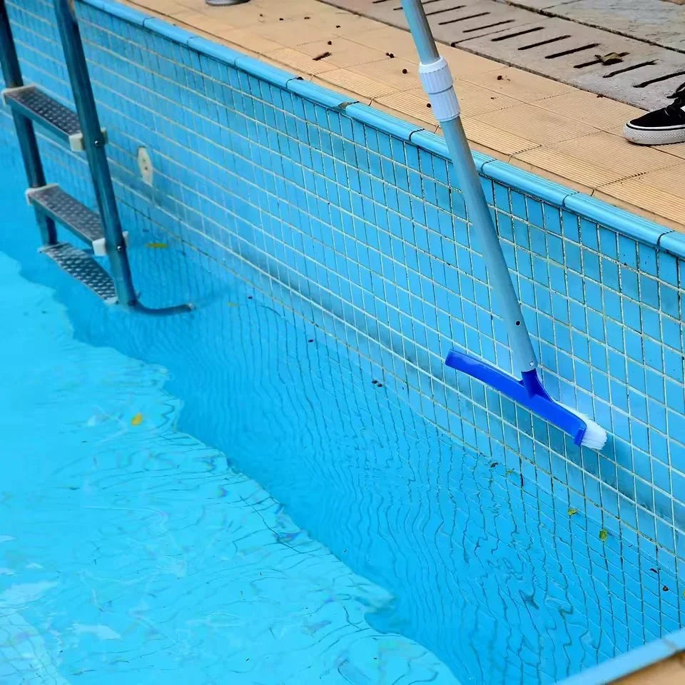 POOLSCRUB – Wide Pool Brush for Thorough and Effortless Pool Cleaning Vestragear