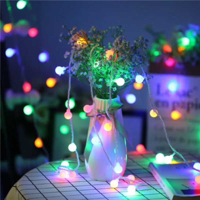 Kleine bal kerstverlichting 10M - USB/batterij voor decoratie 1