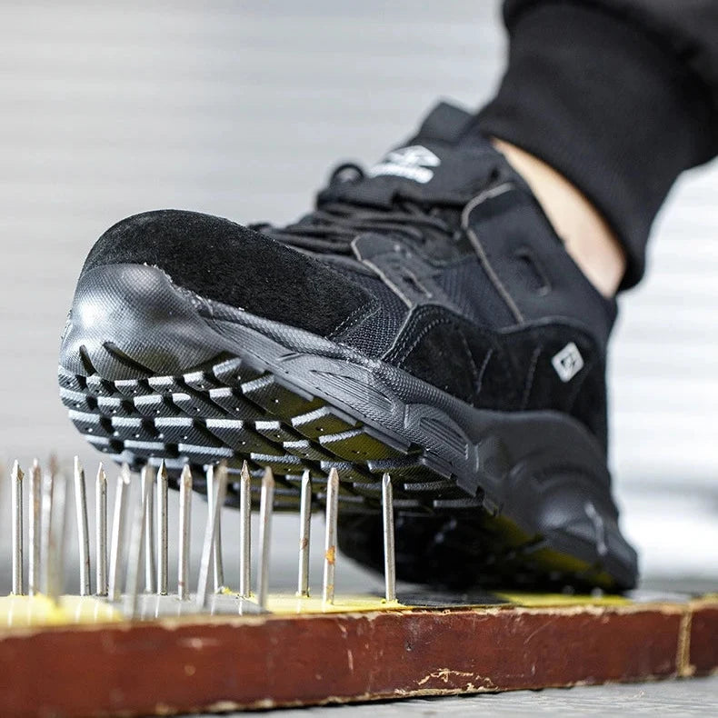 Lichtgewicht Ademende Werkschoenen Heren en Dames met Stalen Neus S3 Veiligheidsschoenen 2
