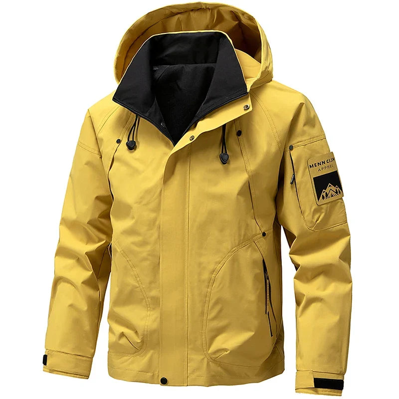 TerraShield – Heren Softshell Jas – Lichtgewicht, Waterdicht & Met Capuchon