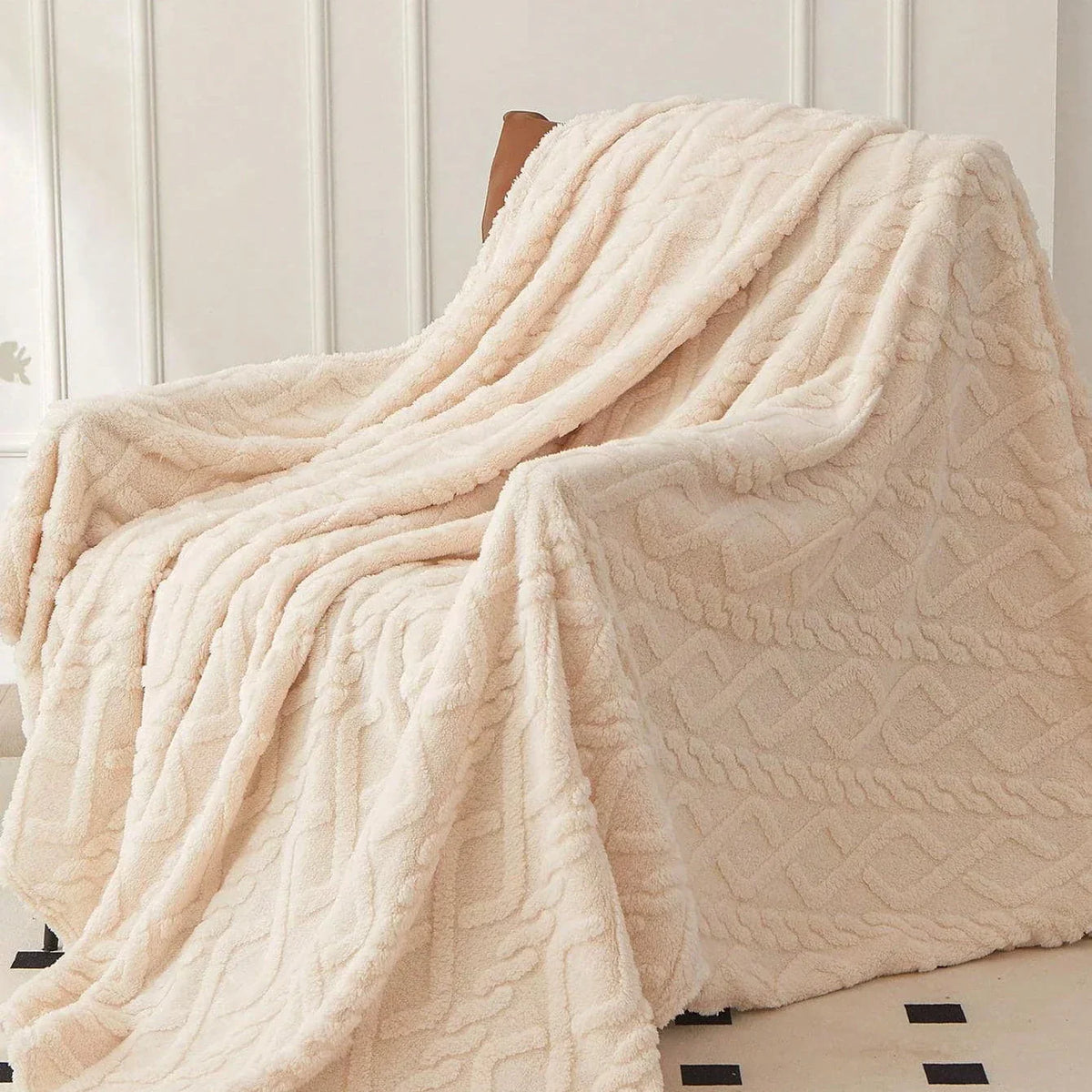 Coral Deken Lichtgewicht & Zacht | Plaid Voor Bank En Bed