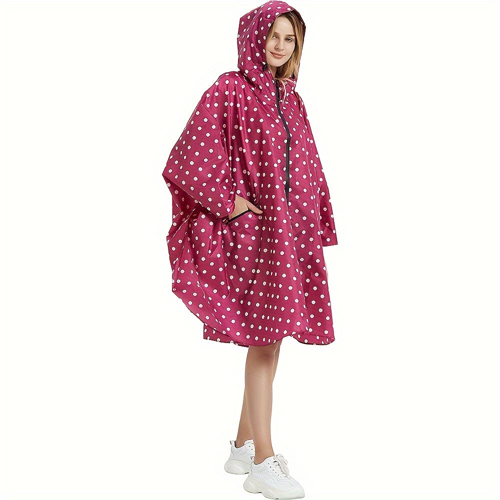 Arvia – Lichte Regenmantel met Capuchon & Zakken – Voor Stad & Outdoor