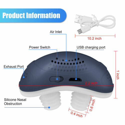 Neusapparaat zonder Masker – Stil, Compact & USB-Oplaadbaar voor Dagelijks Gebruik