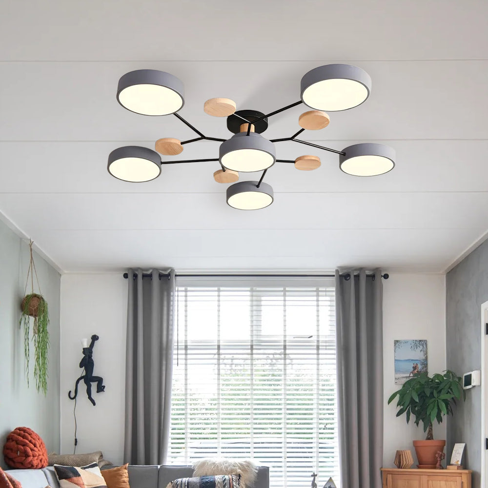 Plafondlamp LED – Modern Rond Design met Keuze uit Lichtkleur & Maten
