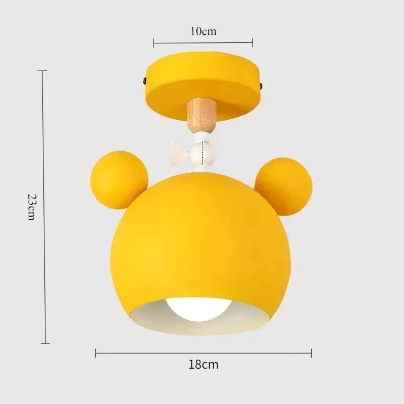 Cartonelle plafondlamp – Moderne cartoonlamp met E27-fitting & speels houten ontwerp (DO NOT PUT ONLINE)