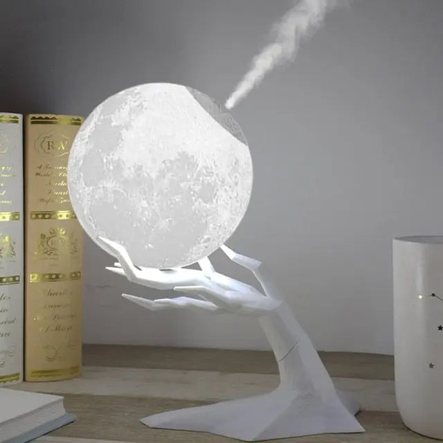 LumiBreeze – Dimbare Lamp & Luchtbevochtiger – Stil & Sfeervol