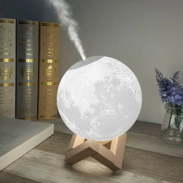 LumiBreeze – Dimbare Lamp & Luchtbevochtiger – Stil & Sfeervol
