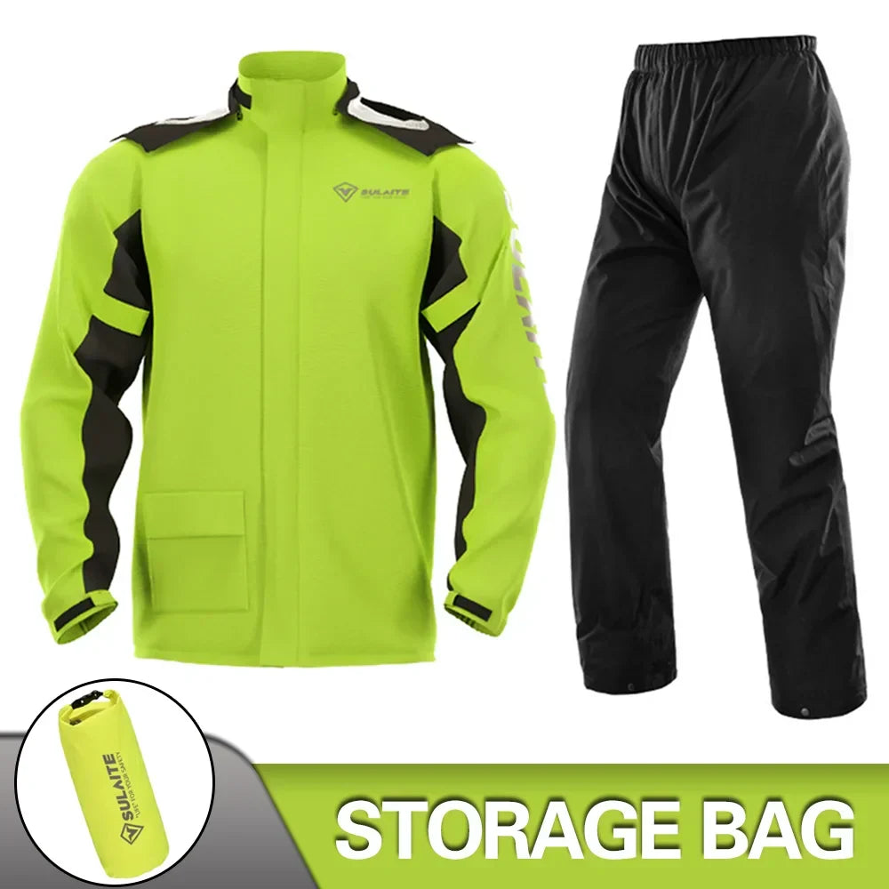 Veltano motorregenjas – Waterdichte unisex jas met ademend & lichtgewicht design