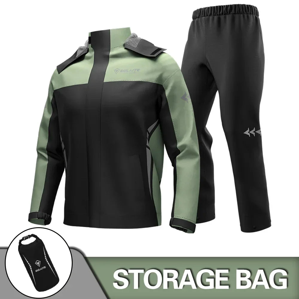 Veltano motorregenjas – Waterdichte unisex jas met ademend & lichtgewicht design