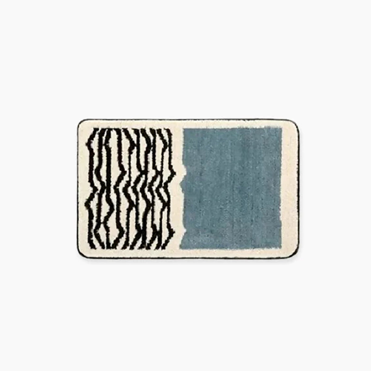 Abstracte antislip badmat met Scandinavisch design Vestragear