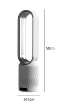 AirPure 3-in-1 Luftkühler mit Luftfilter, Oszillation & LED-Touch – Bladlos, leise & modern Devako.ch