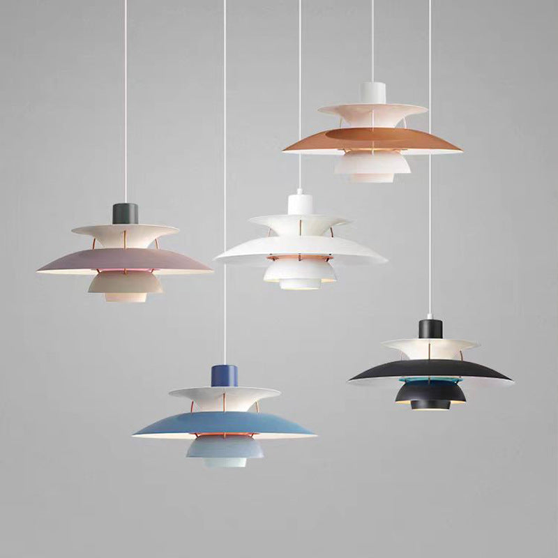 Lunaris plafondlamp – Moderne metalen hanglamp met dimbare LED & strak minimalistisch ontwerp