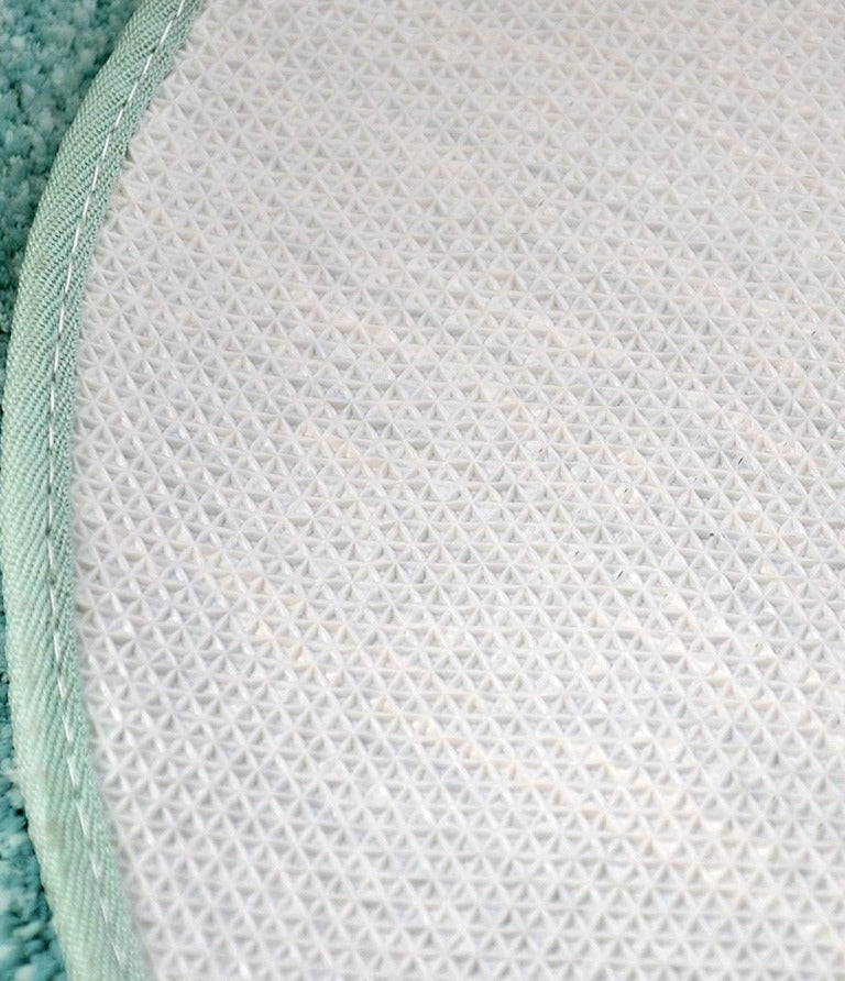 CasaLino Ovaal Vloerkleed – Zacht Polyester met Pompons & Antislip Onderzijde
