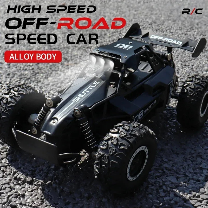 SpeedRacer X16 RC Auto – Snelheid tot 20 km/u met LED-Verlichting & 2WD Aandrijving